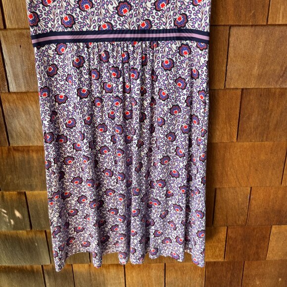 EUC Boden Floral Stretch Jersey Sleeveless Bernice Fit & Flare in Women's 12R - Picture 8 of 16